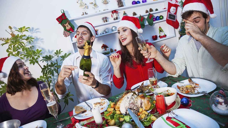Tips om ongelukken te vermijden tijdens etentjes op de feestdagen