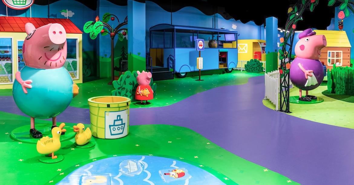 Peppa Pig World of Play binnenspeeltuin