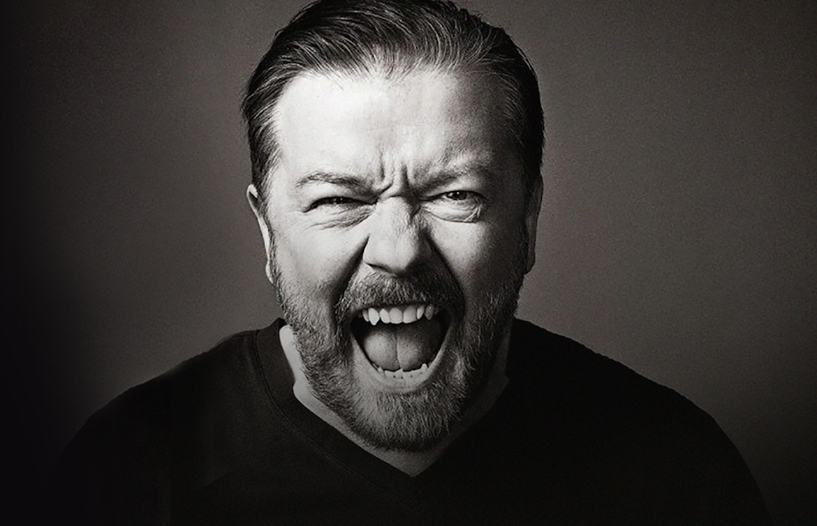Ricky Gervais met Armageddon tour naar Nederland