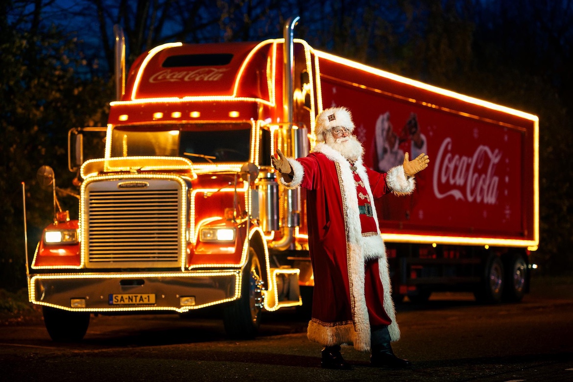 Holidays are coming! De Coca-Cola kersttruck rijdt weer door Nederland