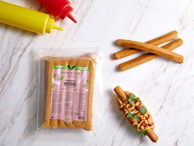 De Plantbased Hotdog van Brandt & Levie en Chez Jan