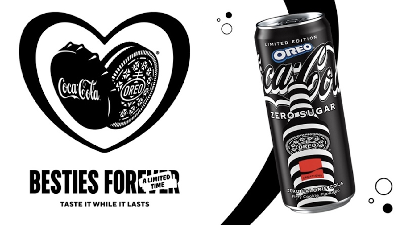 Coca-Cola en OREO worden 'besties' met Limited-Edition zero sugar