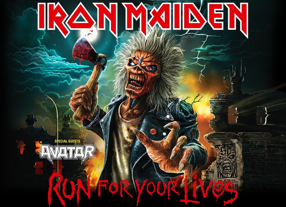 Iron Maiden met 'Run For Your Lives World Tour' naar Nederland