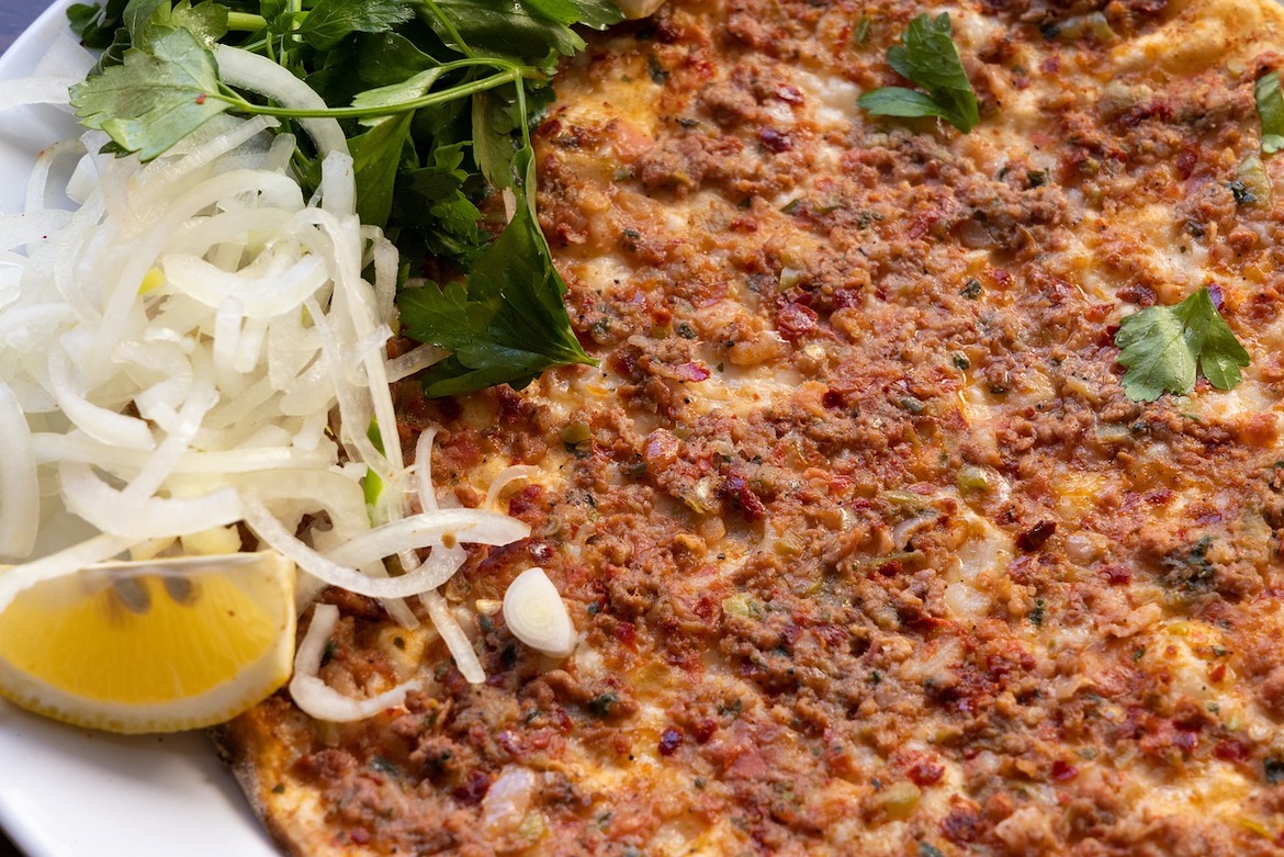 Lahmacun zonder vlees