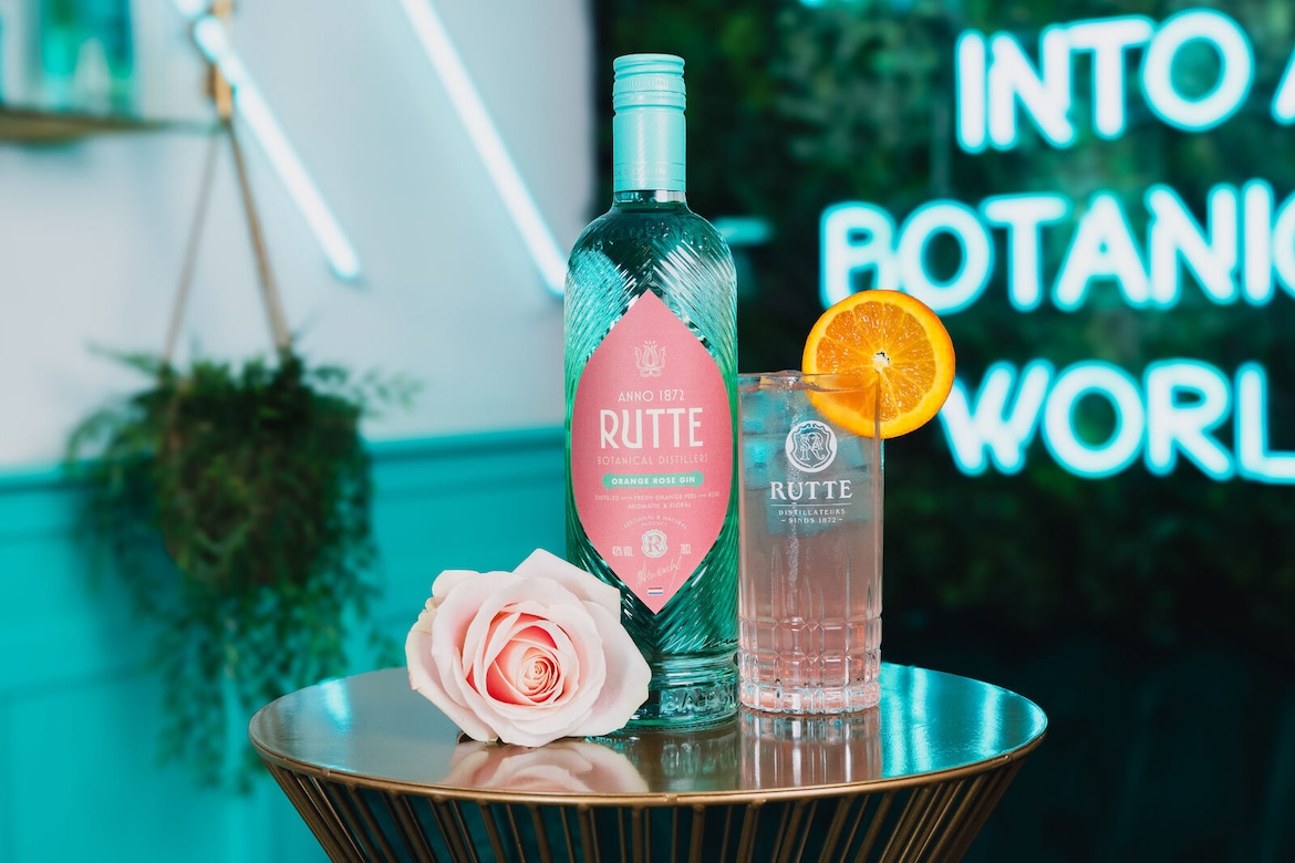 Rutte introduceert nieuwe limited edition: de Rutte Orange Rose Gin