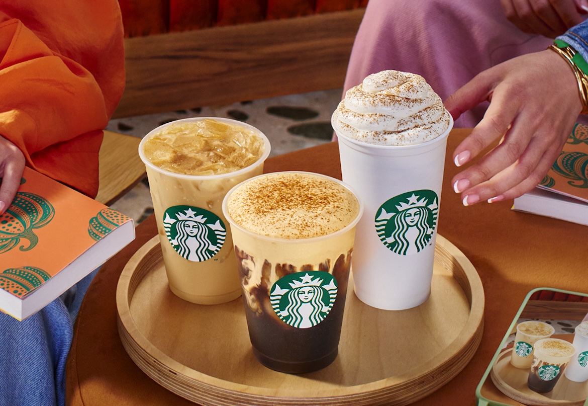 De Pumpkin Spice Latte is terug bij Starbucks!