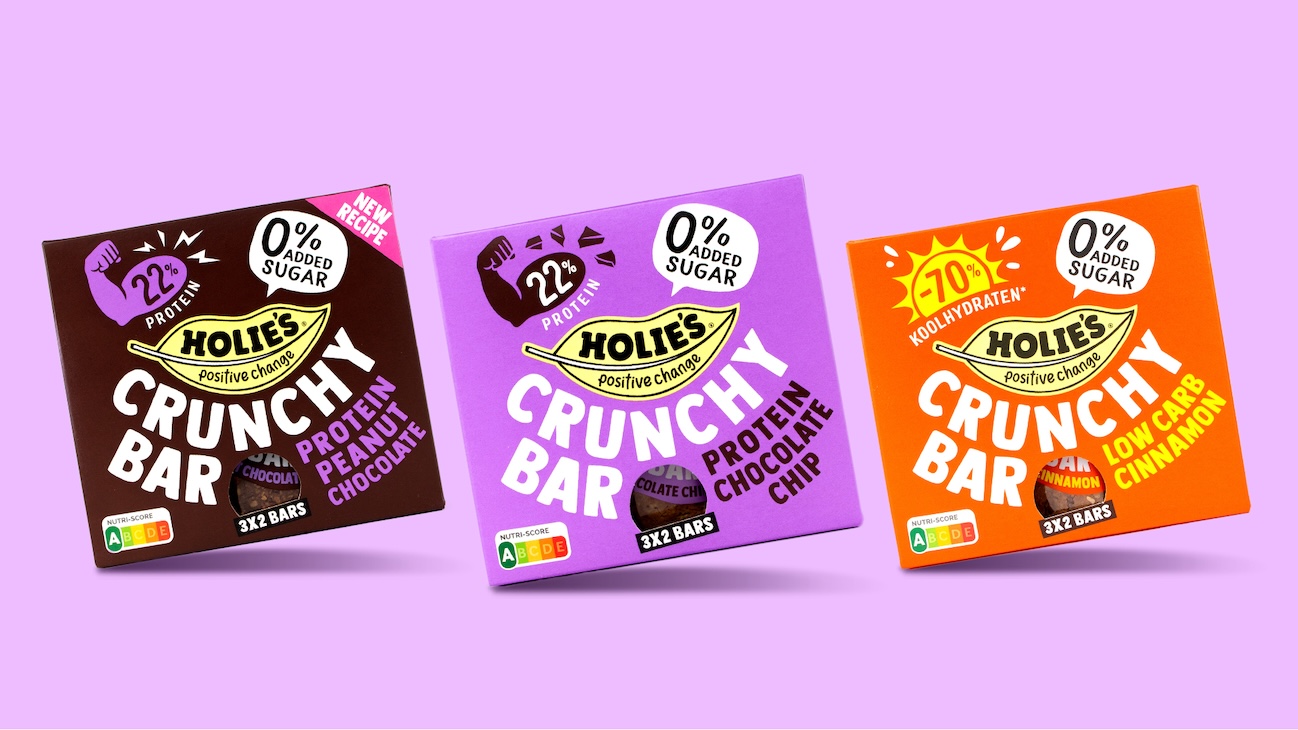 De nieuwe Holie’s Crunchy Bars