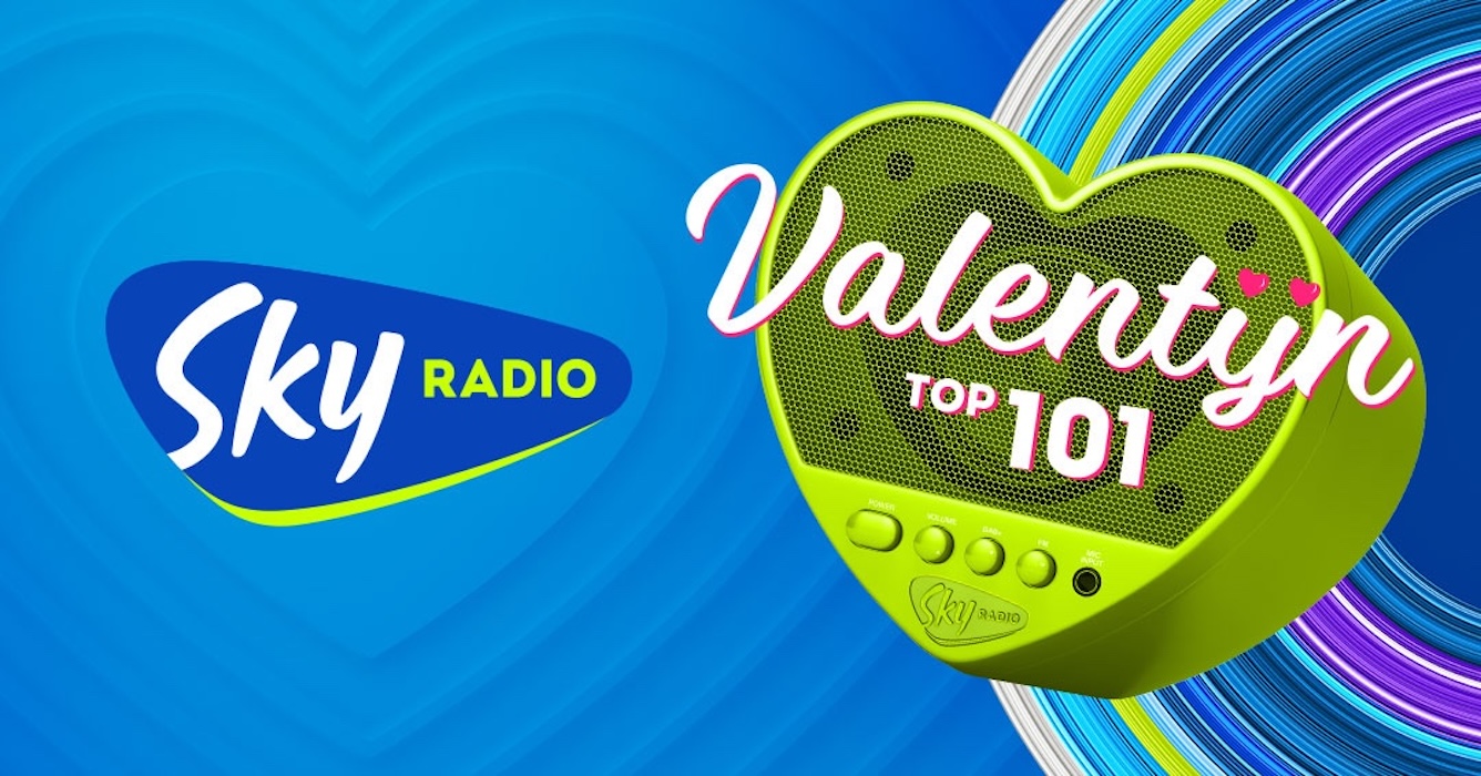 Sky Radio viert de liefde met de Valentijn Top 101